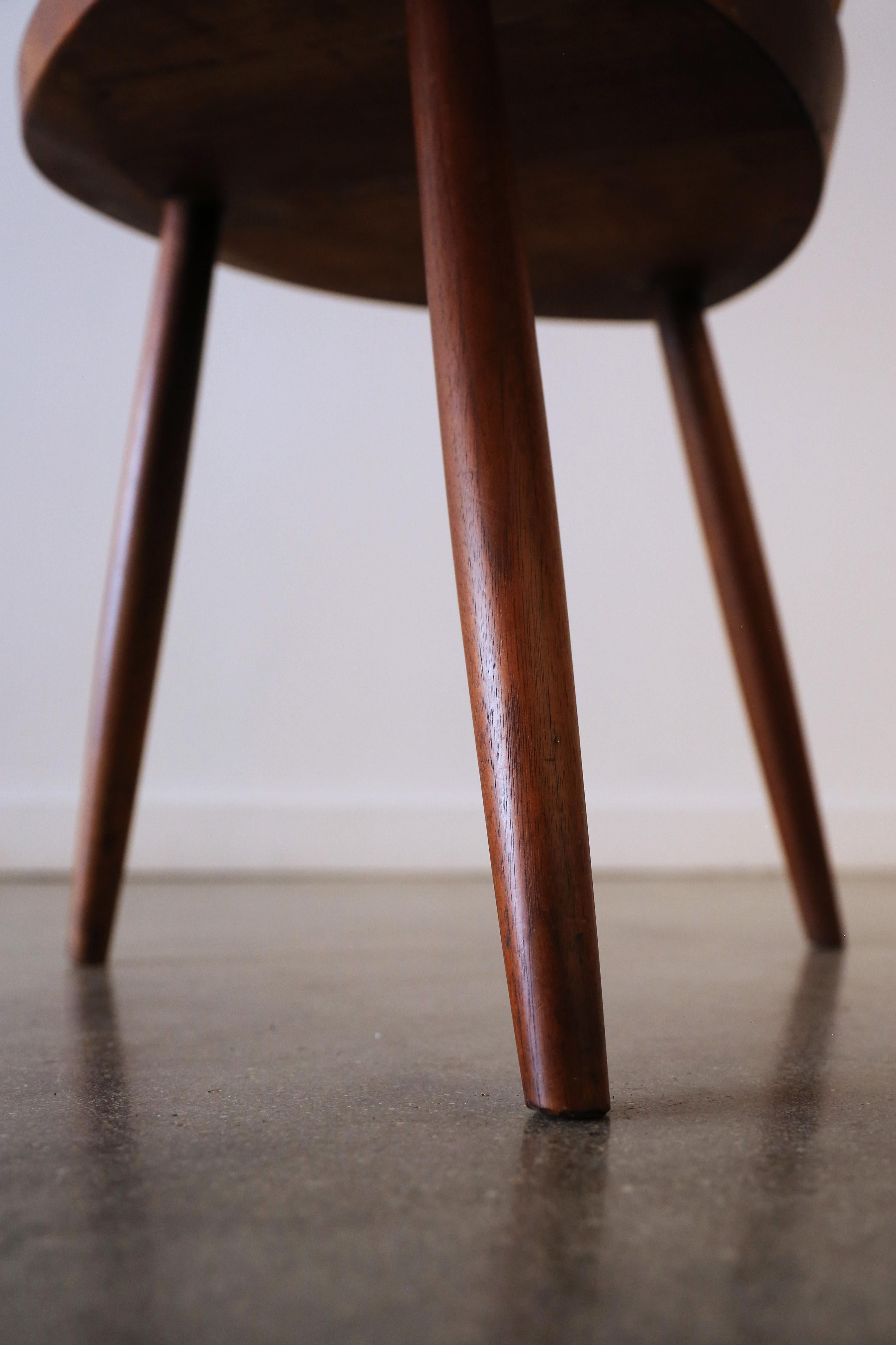 Set aus 6 Mira-Stühlen von Gino Russo George Nakashima Studio, 1960er Jahre (Mitte des 20. Jahrhunderts) im Angebot
