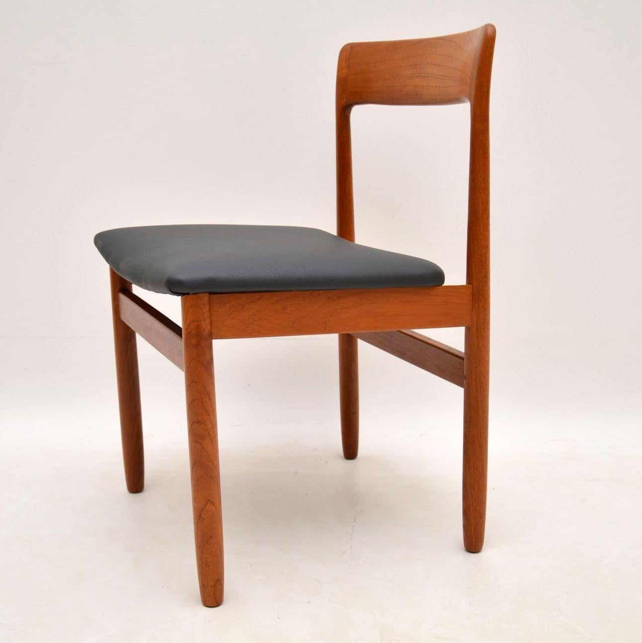 1960s Set of 6 Vintage Teak Dining Chairs by Younger In Good Condition In London, GB