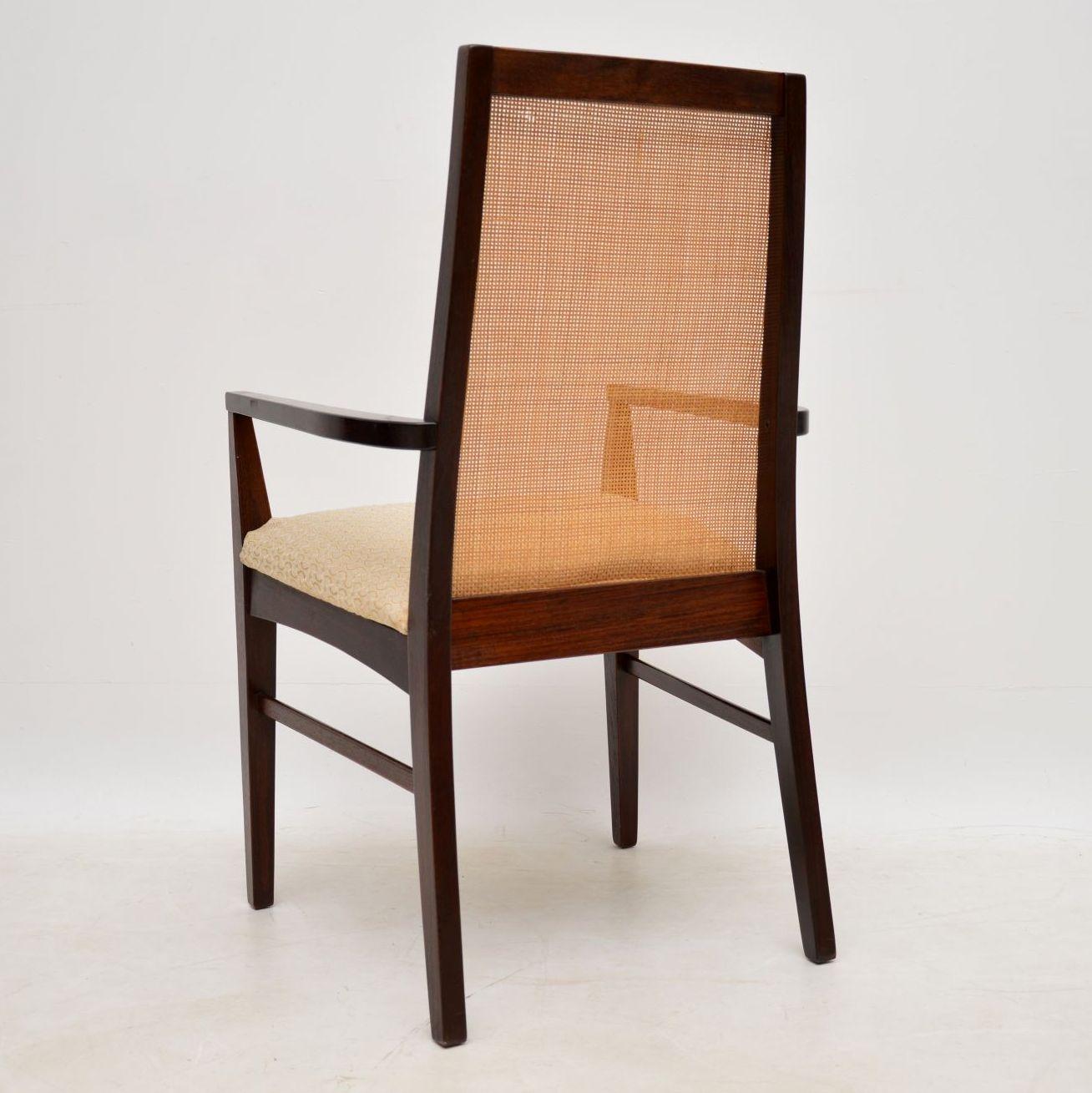 Danish 1960s Set of 6 Wood Dining Chairs by Dyrlund
