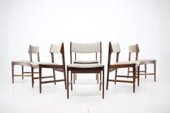 1960s Set of 6 Erich Buch Solid Palisander Dining Chairs, Denmark