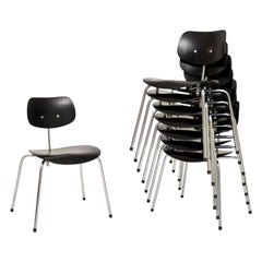 1960s Set of 8 Vintage Dining Chairs by Egon Eiermann 1960s Set of 8 Vintage Dining Chairs by Egon Eiermann