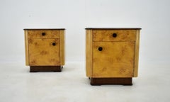 1960s Set of Bedside Tables by Jindrich Halabala for UP Zavody, Czechoslovakia