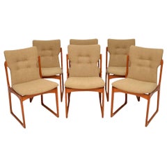 1960s Set of Danish Vintage Teak Dining Chairs