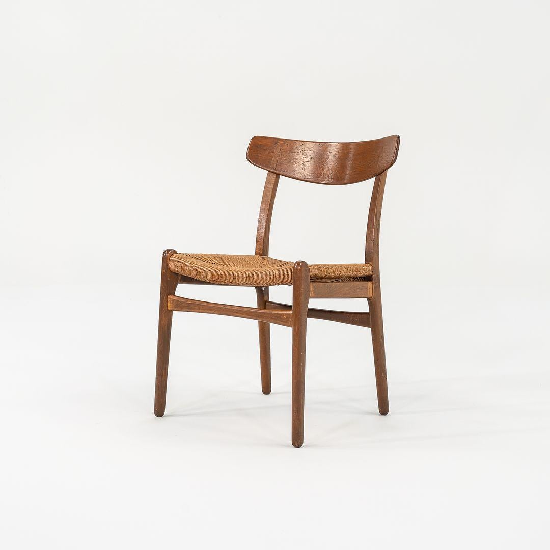 Set di otto sedie da pranzo in Oak di Hansen per Carl Hansen & Son del 1960 in vendita 4
