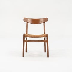 1960s Set of Eight Dining Chairs in Oak by Hans Wegner for Carl Hansen & Son