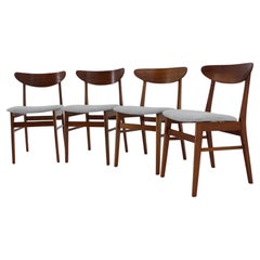 1960s Set of Four Dining Chairs by Farstrup Mobler, Denmark