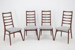 1960s Set of Four Dining Chairs in Teak, Germany