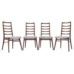 Vintage 1960s Set of Four Dining Chairs in Teak, Germany