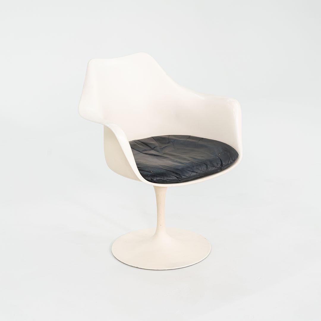 Moderne Ensemble de quatre fauteuils à piédestal Tulip d'Eero Saarinen pour Knoll, modèle 150US, des années 1960 en vente