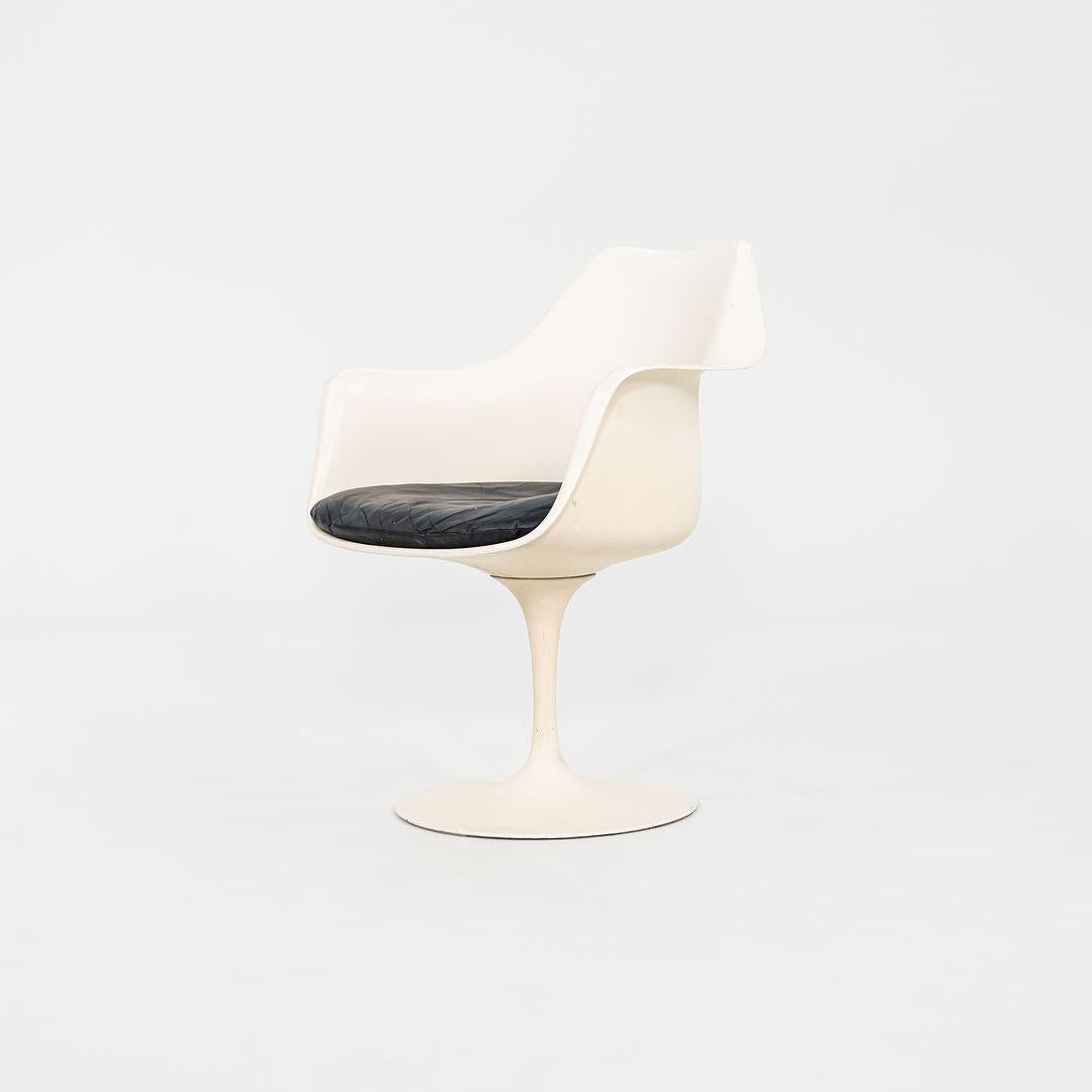 Milieu du XXe siècle Ensemble de quatre fauteuils à piédestal Tulip d'Eero Saarinen pour Knoll, modèle 150US, des années 1960 en vente