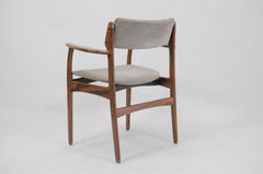 1960s Set of Four Erik Buch Model 50 Armchairs in Rosewood - Inc. Reupholstery