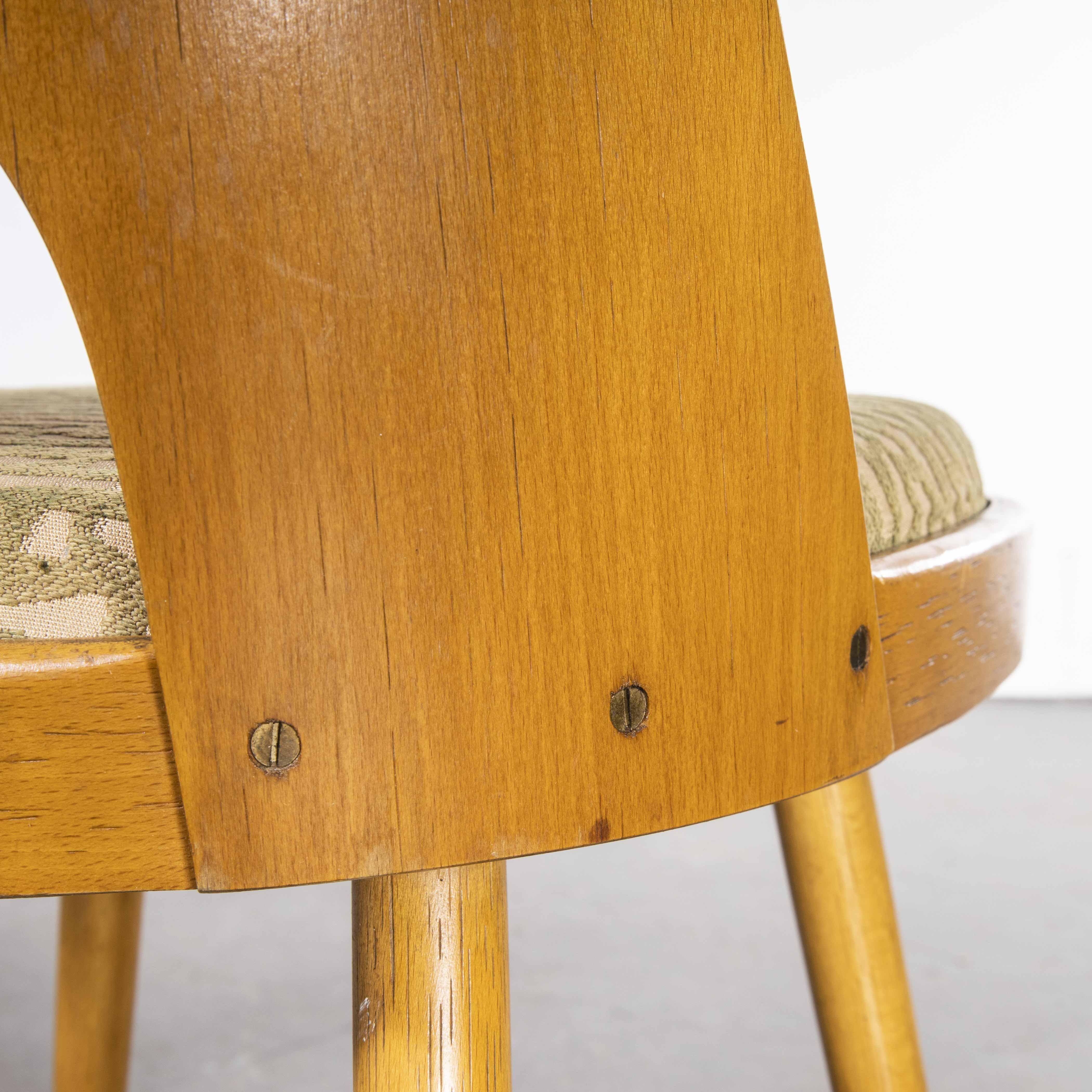 Milieu du XXe siècle Oswald Haerdtl ensemble de quatre chaises de salle à manger tapissées des années 1960 en vente