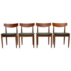 1960s Set of Four Vintage Teak Dining Chairs by Kofod Larsen G-Plan
