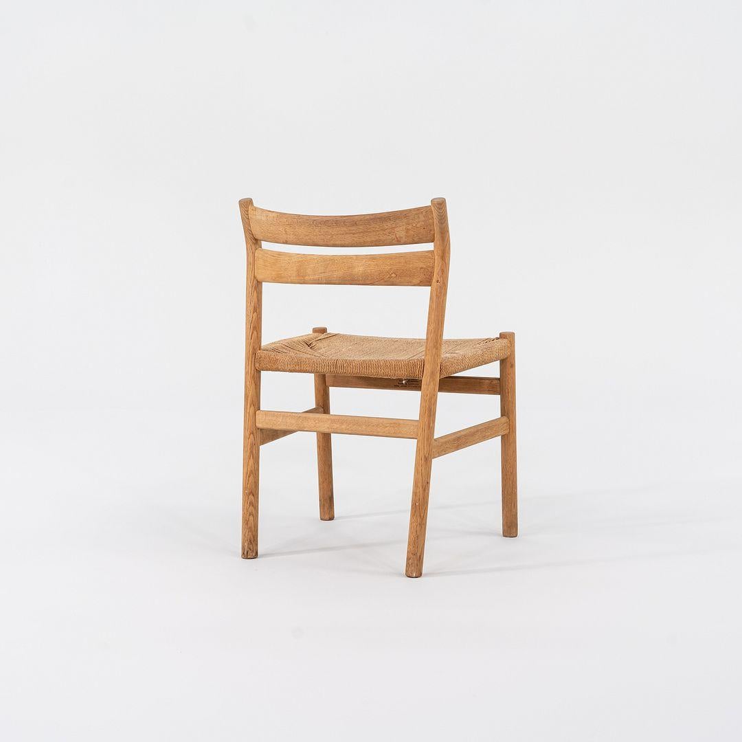 Danois Ensemble de six Borge Mogensen pour Haarby C.M., années 1960 Chaises de salle à manger Madsen modèle BM1 en vente