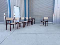 1960s Set of Six Danish Modern Teak Dining Chairs