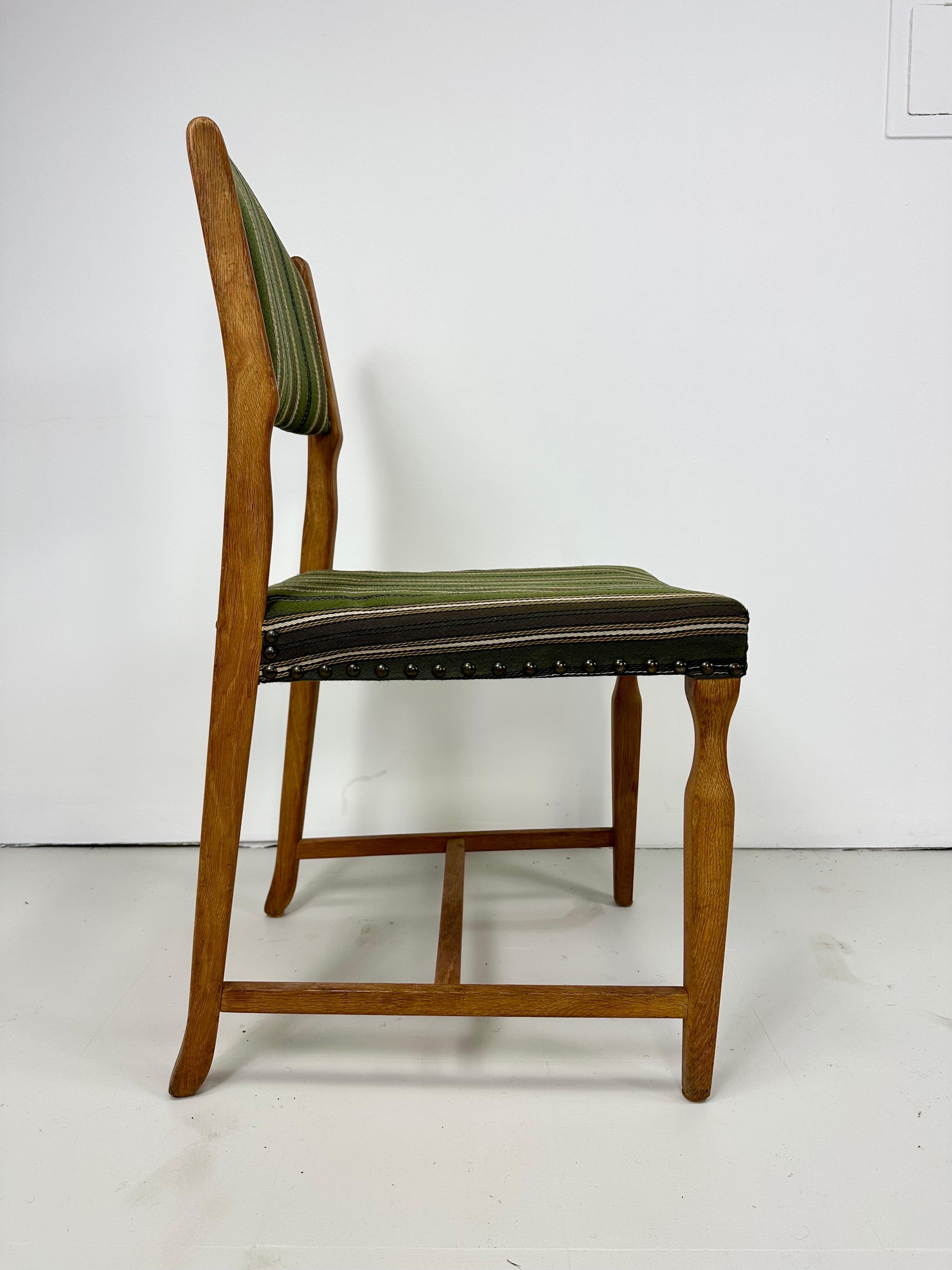 20th Century 1960s Set of Six Dining Chairs by Henning Kjaernulf For Sale