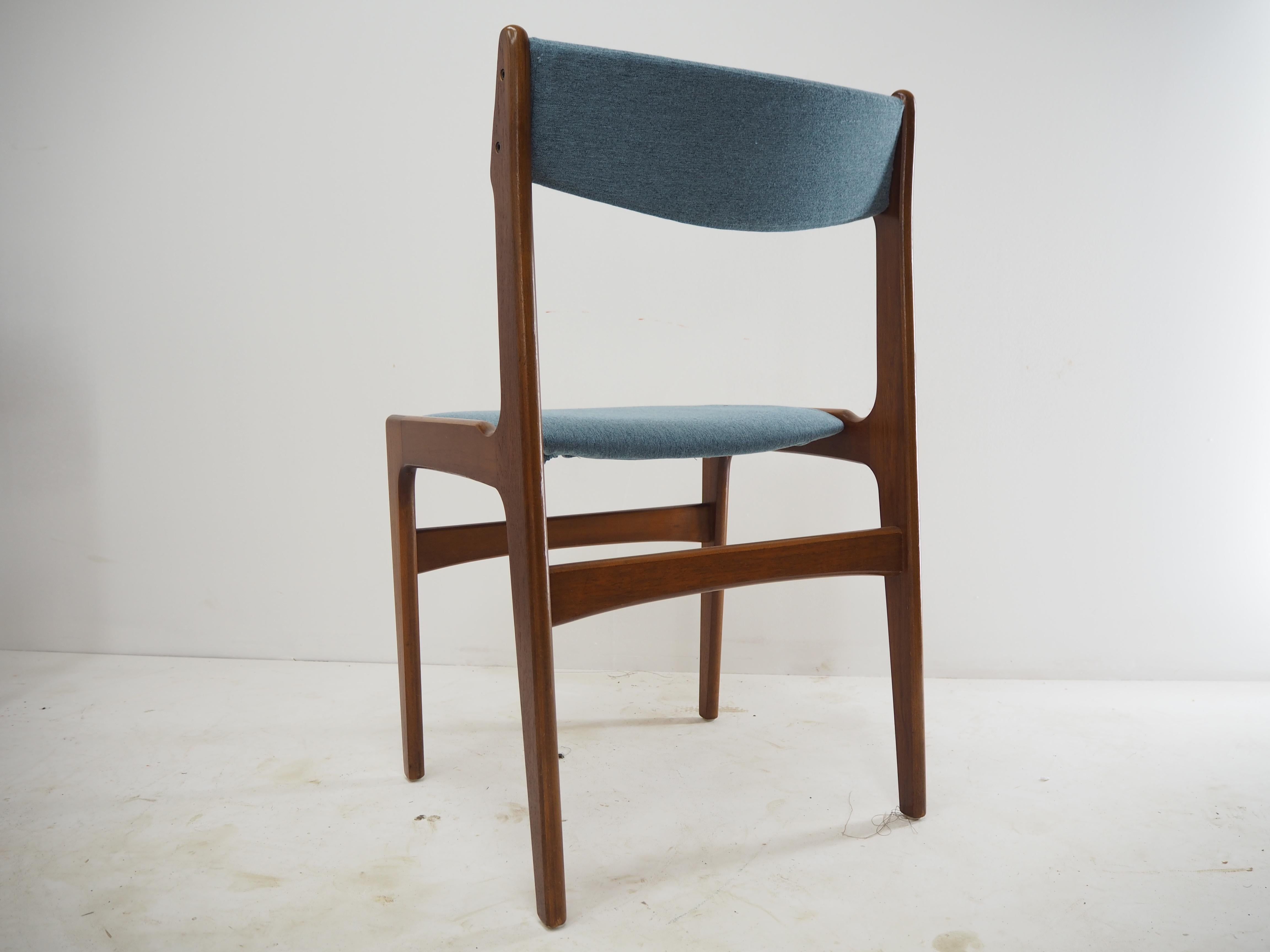 Mid-20th Century 1960s Set of Six Dining Chairs, Denmark