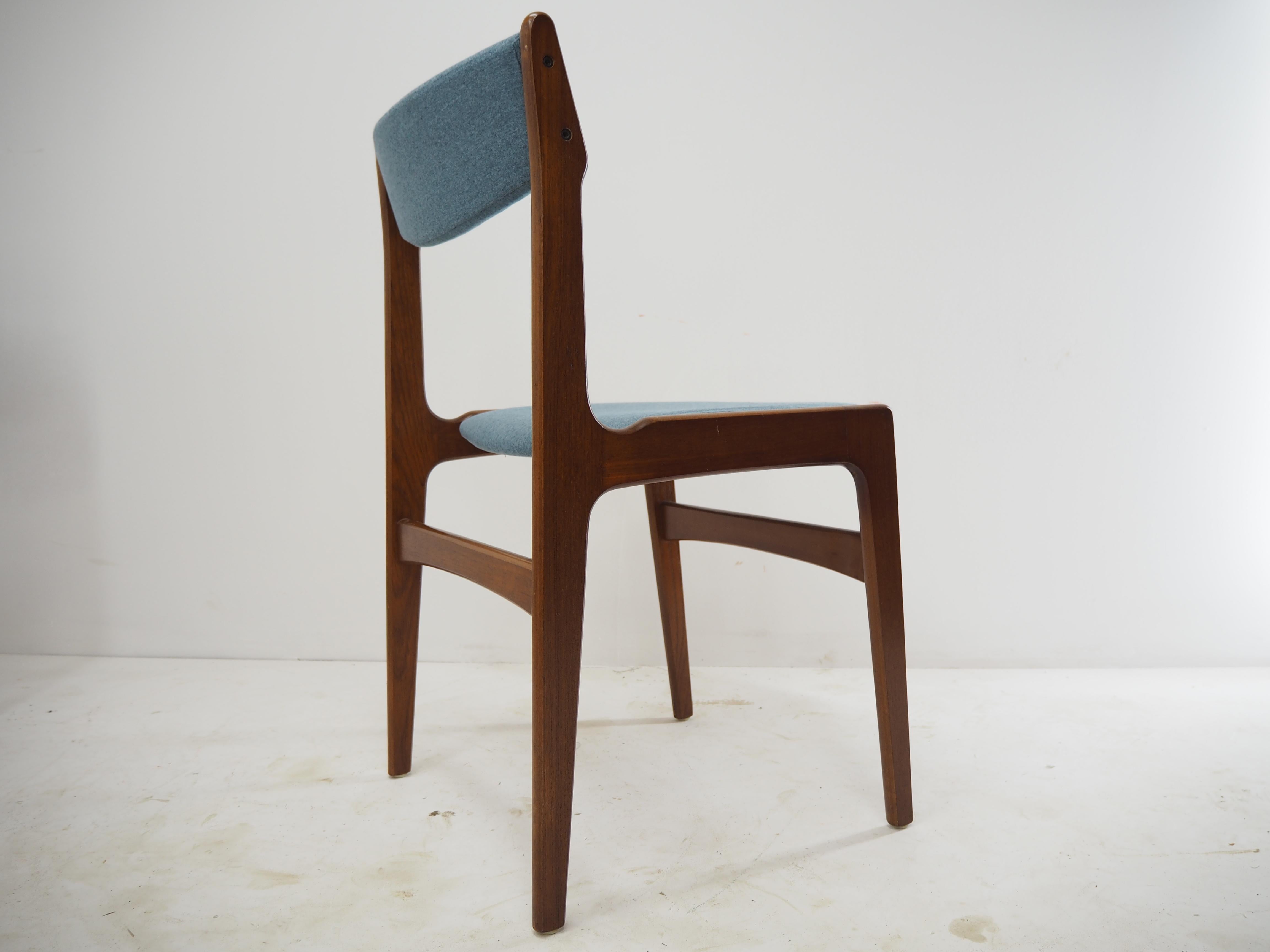 1960s Set of Six Dining Chairs, Denmark 1