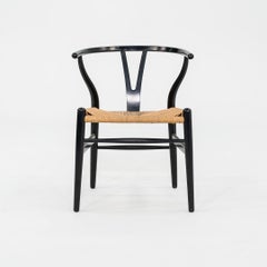 Set di sei sedie da pranzo Wishbone degli anni '60 di Hansen per Carl Hansen & Son