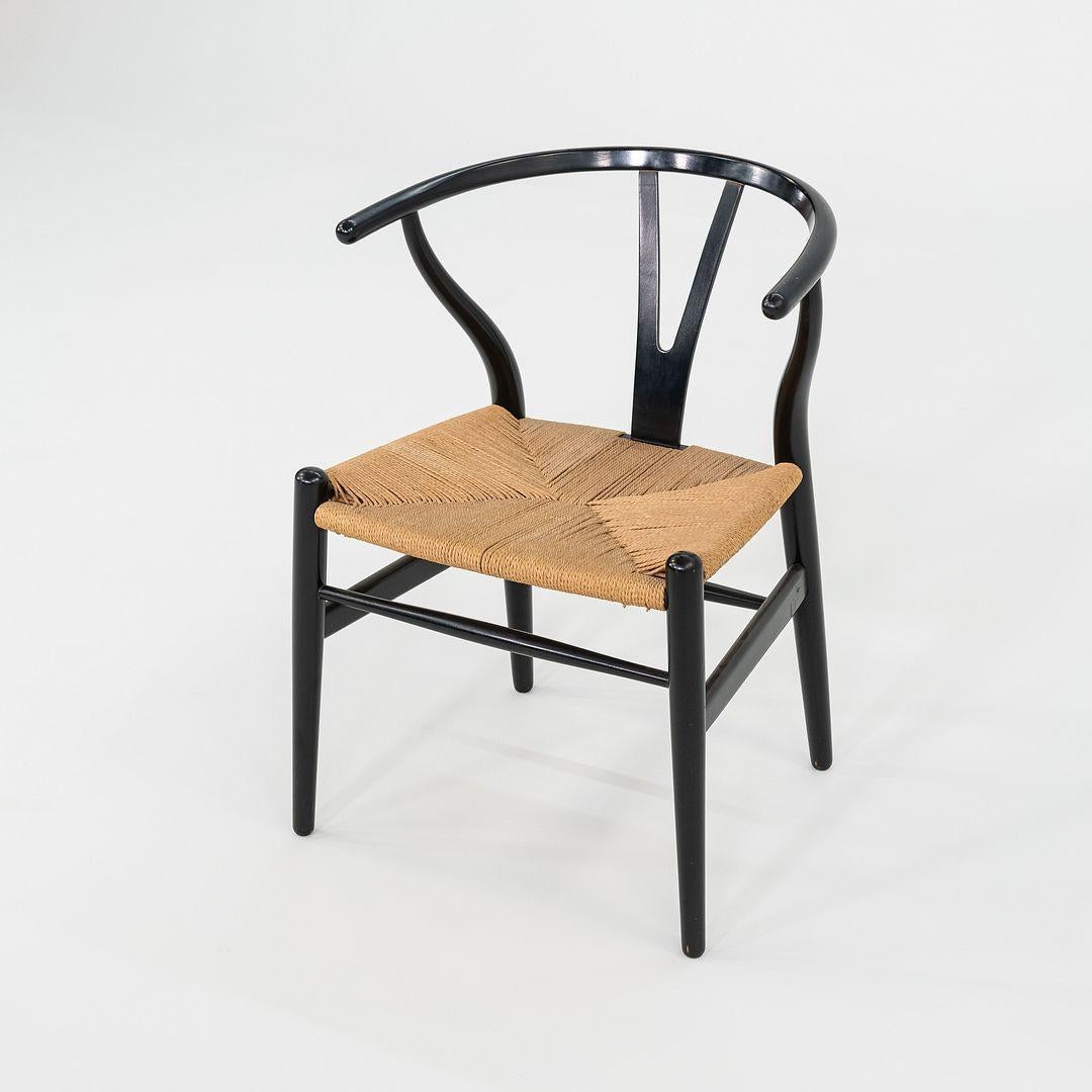 1960er Set von sechs Hans Wegner für Carl Hansen & Son Wishbone Dining Chairs (Moderne) im Angebot