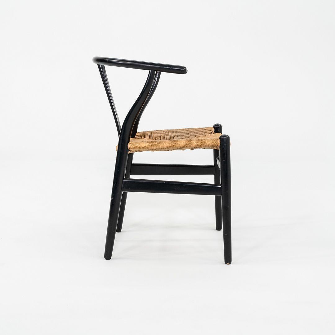 1960er Set von sechs Hans Wegner für Carl Hansen & Son Wishbone Dining Chairs im Zustand „Gut“ im Angebot in Philadelphia, PA