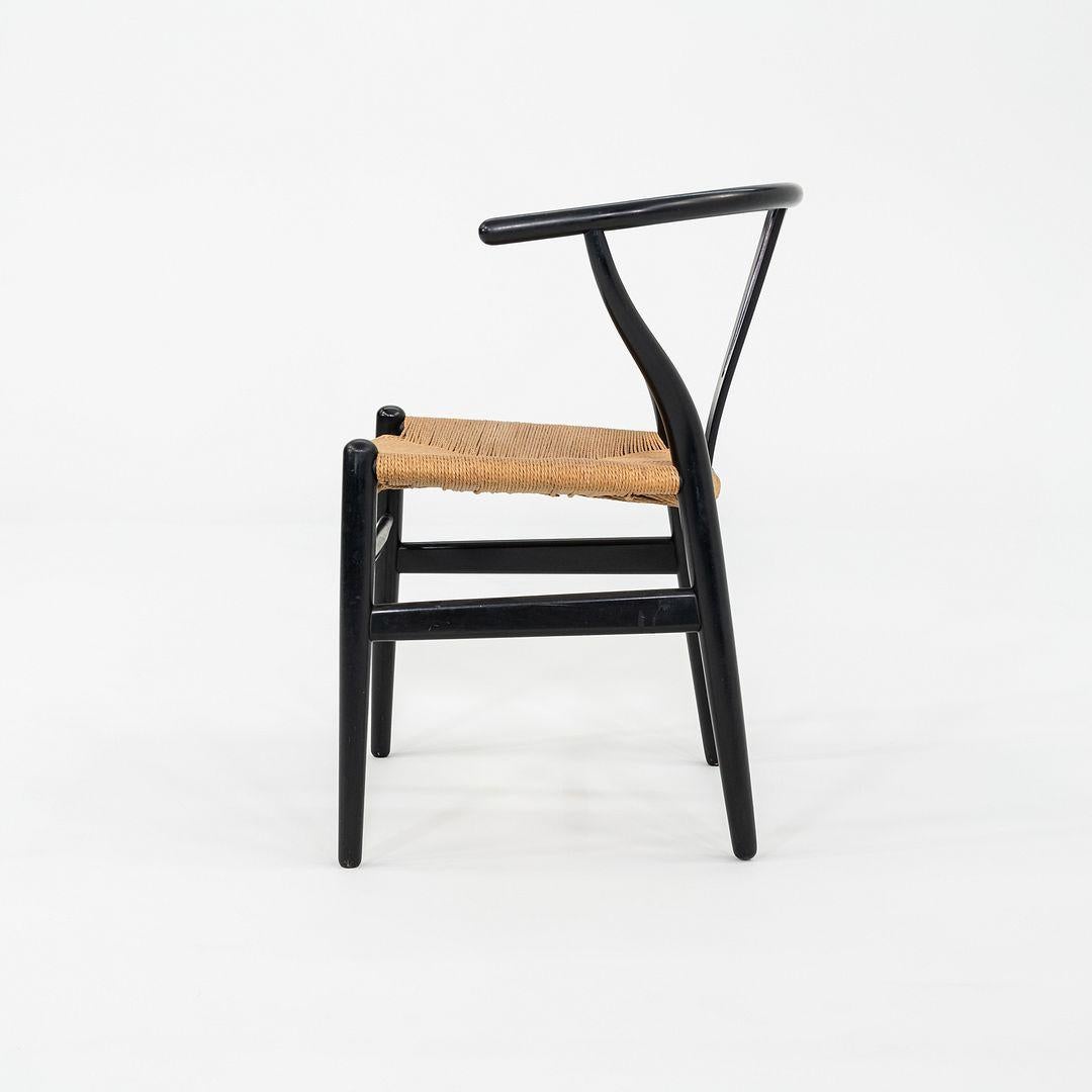 1960er Set von sechs Hans Wegner für Carl Hansen & Son Wishbone Dining Chairs (Mitte des 20. Jahrhunderts) im Angebot