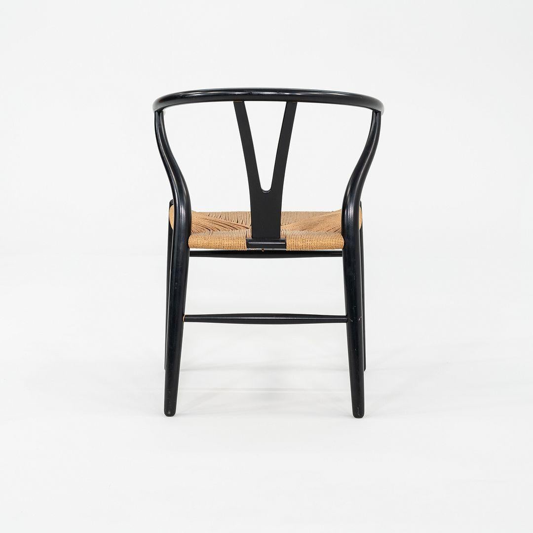 1960er Set von sechs Hans Wegner für Carl Hansen & Son Wishbone Dining Chairs im Angebot 2