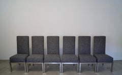 1960's Set of Six Mid-Century Modern Dining Chairs