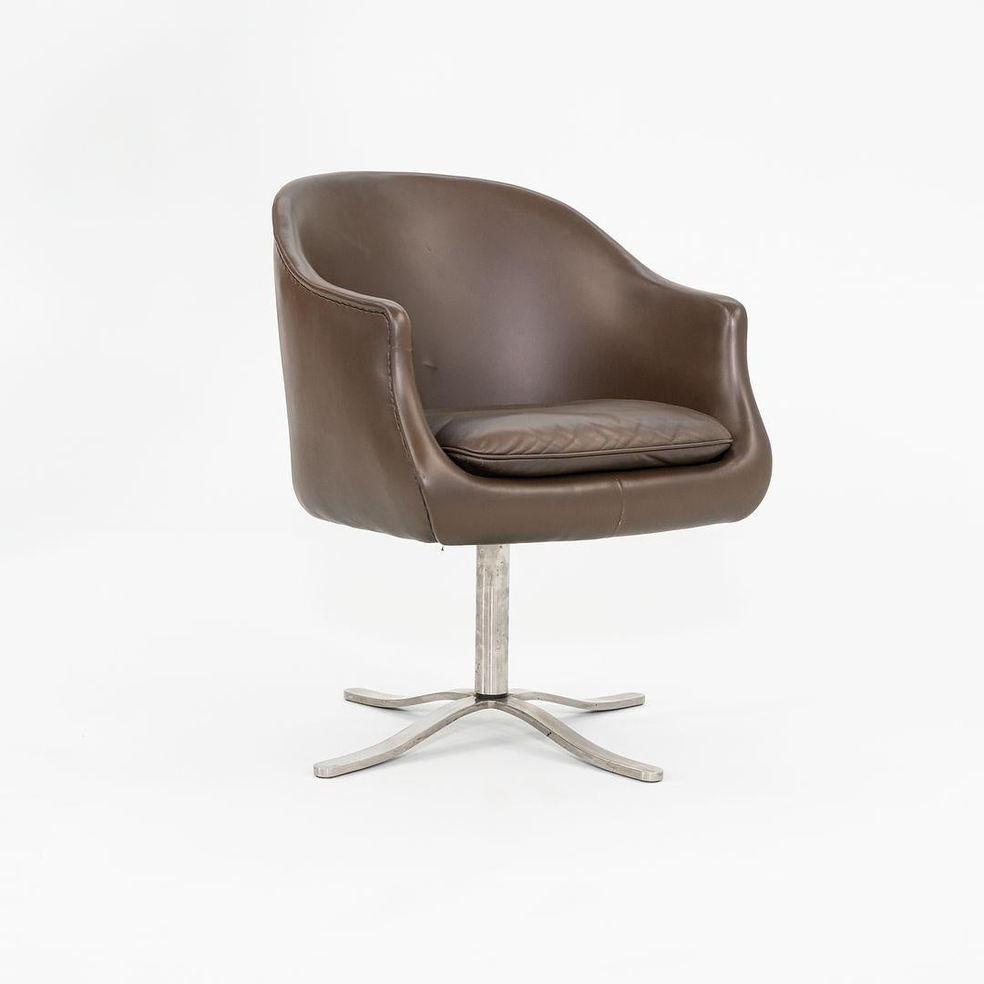 Moderno Set di sei sedie a secchiello Nicos Zographos CH.2S di Zographos Designs Ltd. del 1960. in vendita