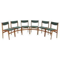 1960s Set of Six Teak Dining Chairs, Denmark