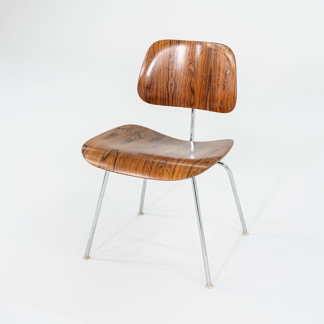 Satz von zehn Herman Miller Eames DCM-Esszimmerstühlen aus brasilianischem Palisanderholz, 1960er Jahre (Moderne) im Angebot
