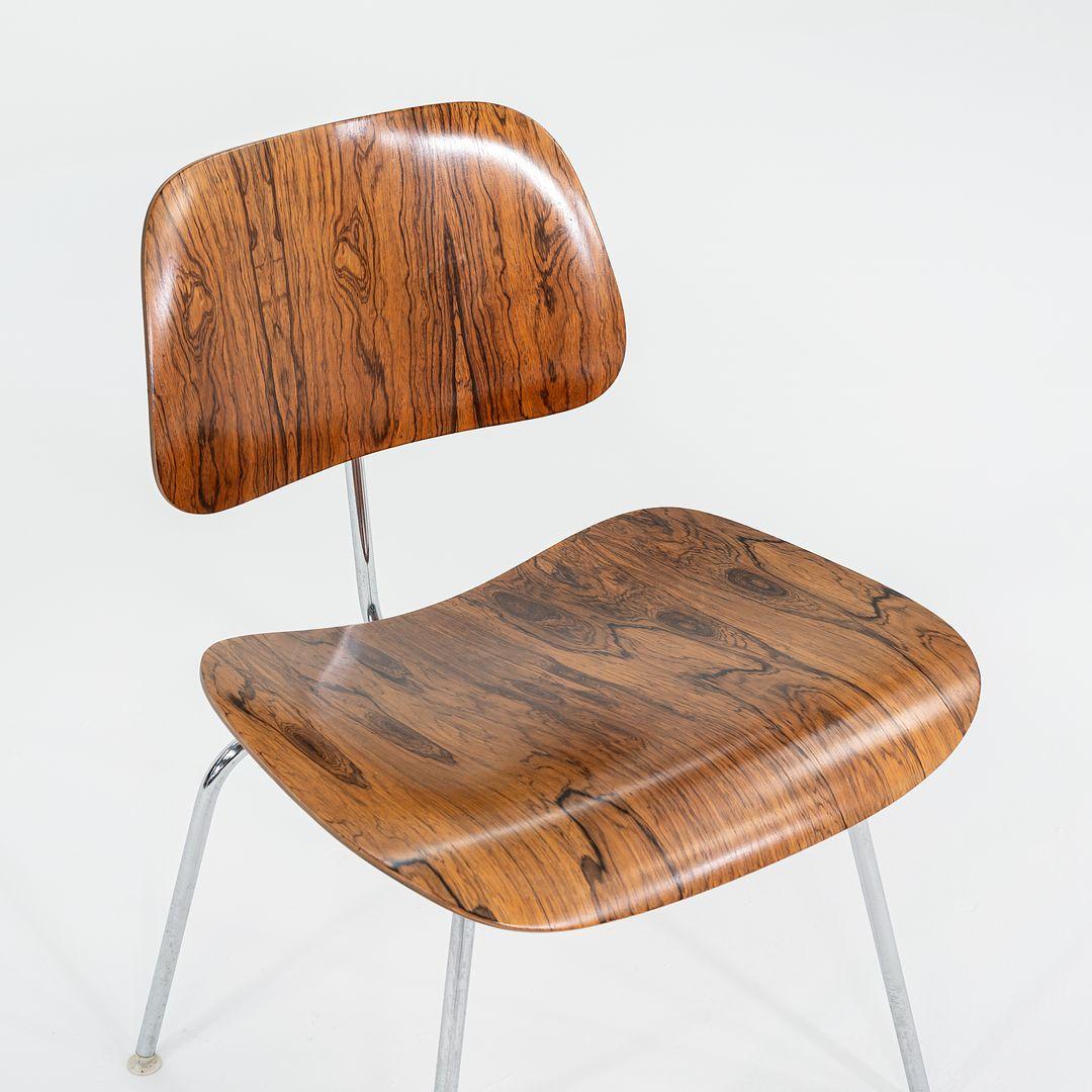 Satz von zehn Herman Miller Eames DCM-Esszimmerstühlen aus brasilianischem Palisanderholz, 1960er Jahre (amerikanisch) im Angebot