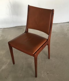 1960s Set of Ten Johannes Andersen Rosewood Dining Chairs, Inc. Reupholstery