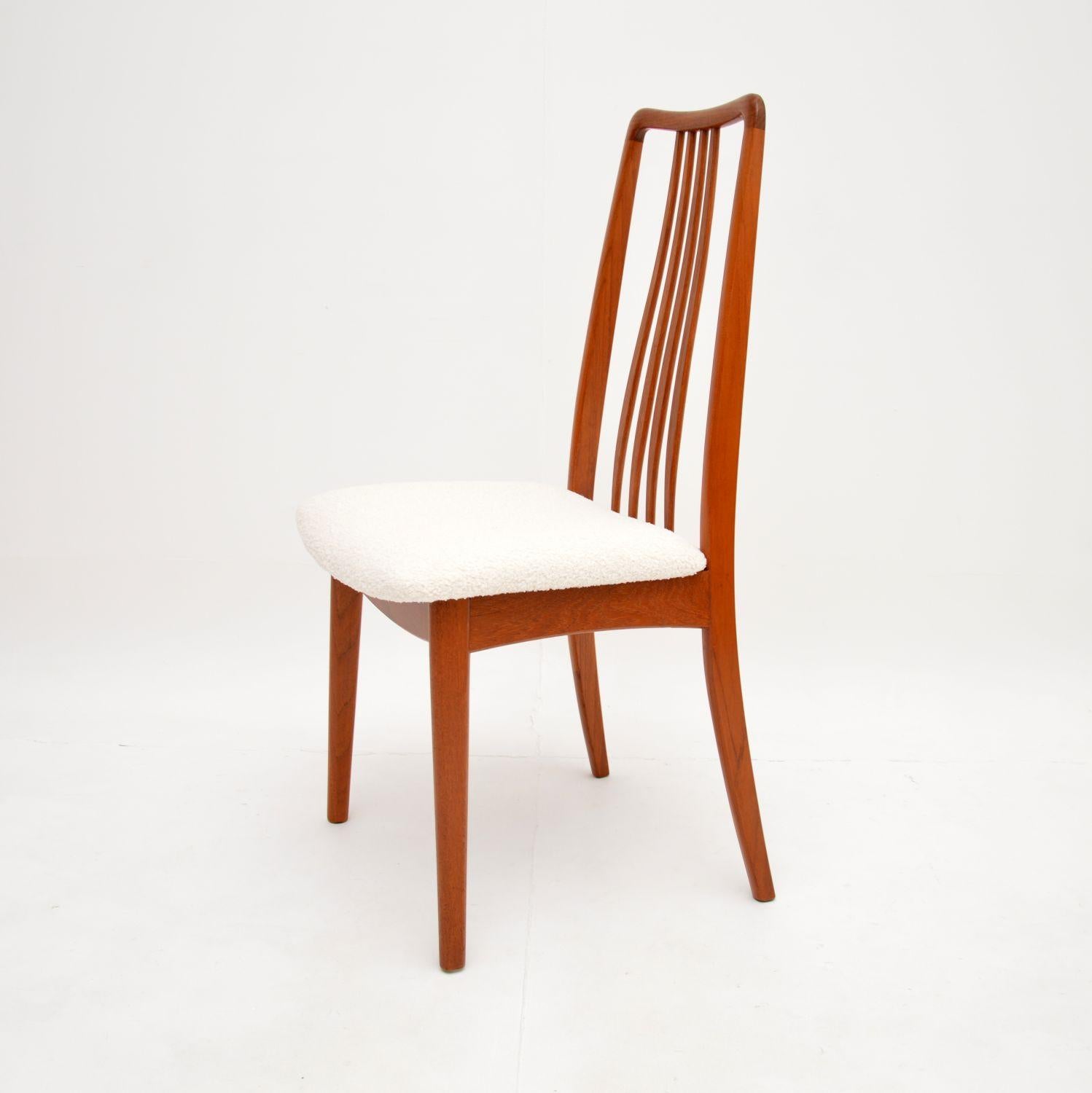 Mid-20th Century 1960’s Set of Ten Teak Dining Chairs by Anders Jensen For Sale