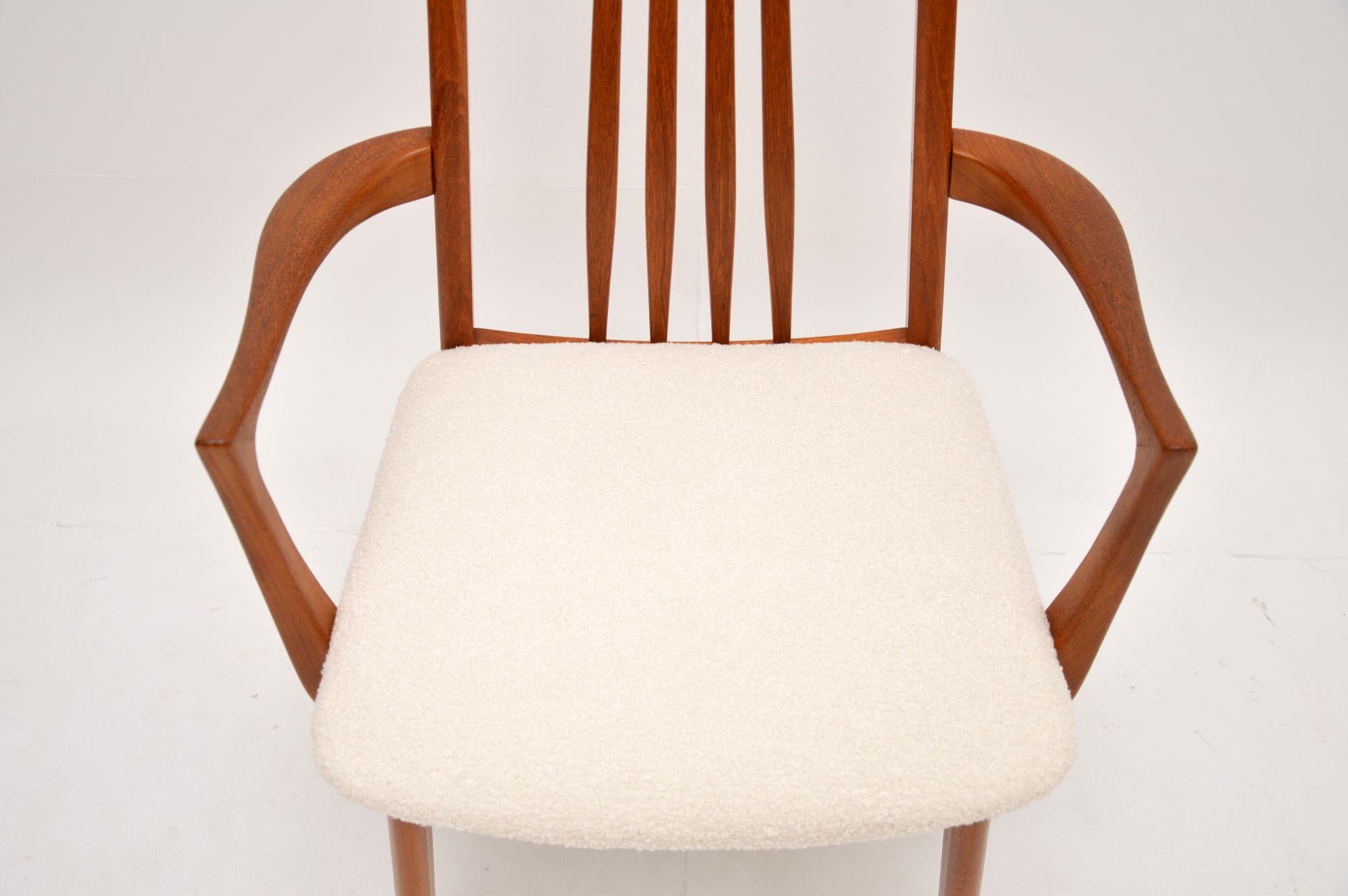 1960’s Set of Ten Teak Dining Chairs by Anders Jensen For Sale 3
