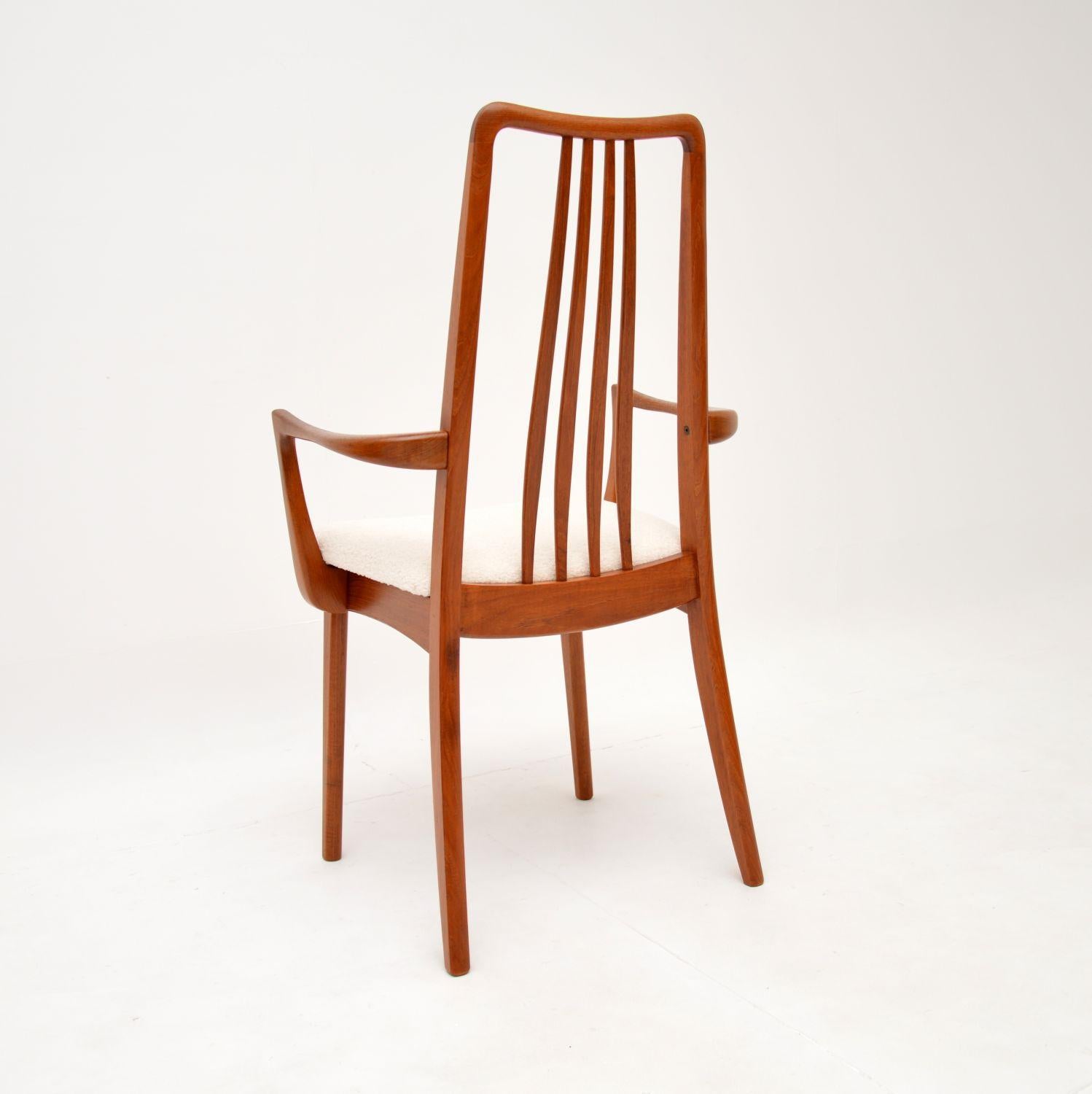 Mid-Century Modern 1960’s Set of Ten Teak Dining Chairs by Anders Jensen For Sale