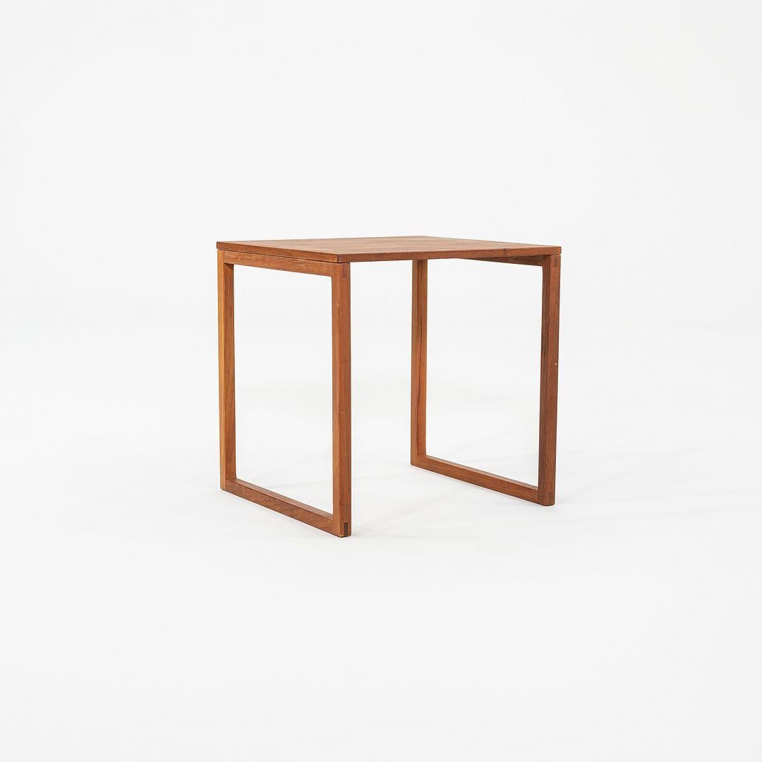 1960s Set of Three Kai Kristiansen Nesting End / Side Tables Model 33 For Sale 4