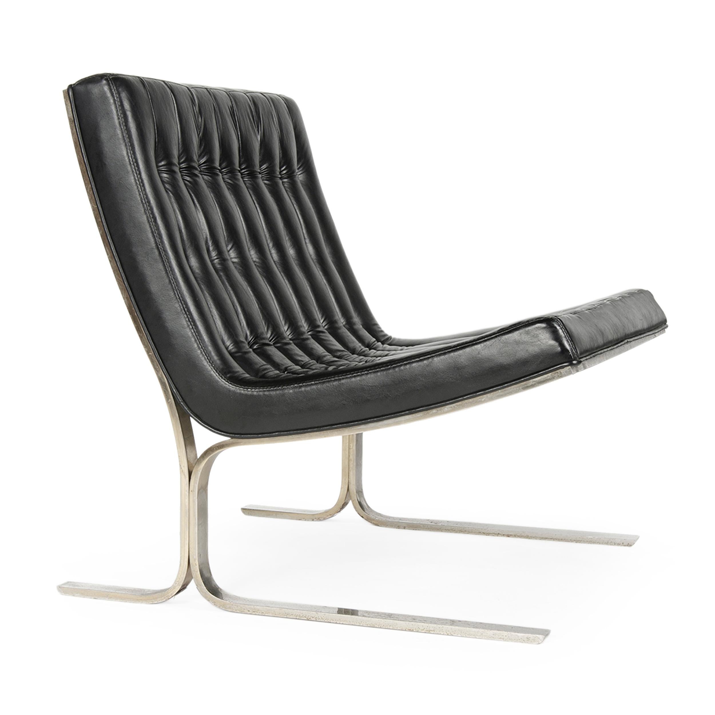 Mid-Century moderno Set di tre sedie da salotto di Nicos Zographos in vendita