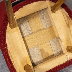 Oswald Haerdtl ensemble de trois chaises de salle à manger tapissées des années 1960