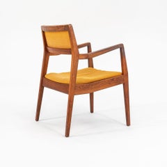 1960s Set of Twelve Jens Risom Playboy Armchairs in Walnut, Model C-140