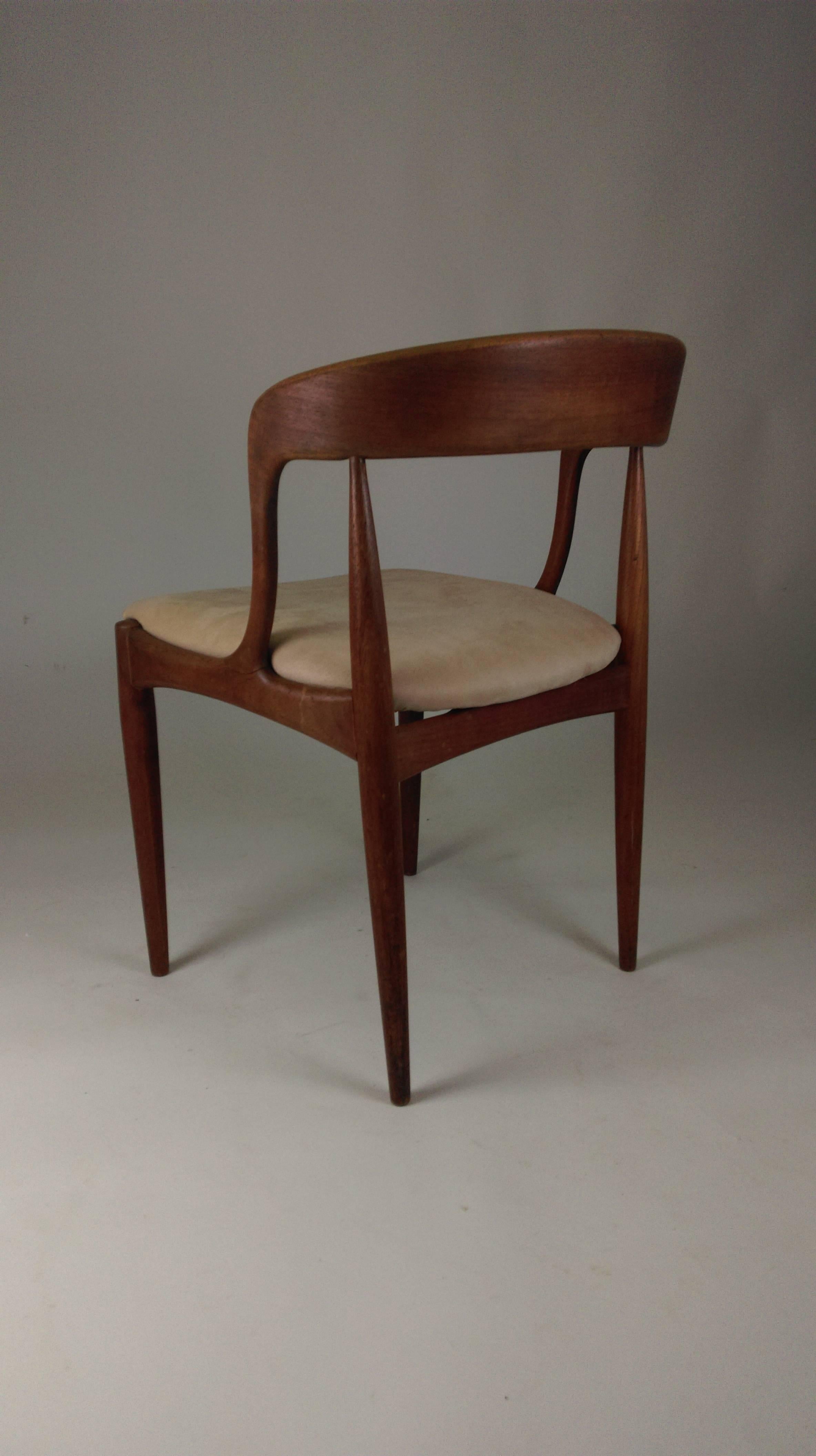 1960s Set of Two Danish Johannes Anderasen Chairs in Teak - Choice of Upholstery 1