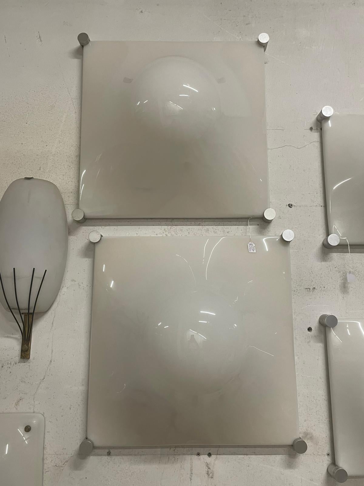 20th Century 1960s Set of two Space Age Bolla Wall Lights by Elio Martinelli For Sale