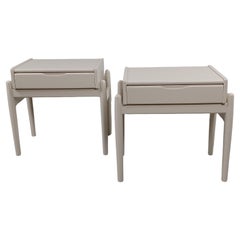 Retro 1960s Set of Two Fully Restored Nightstands