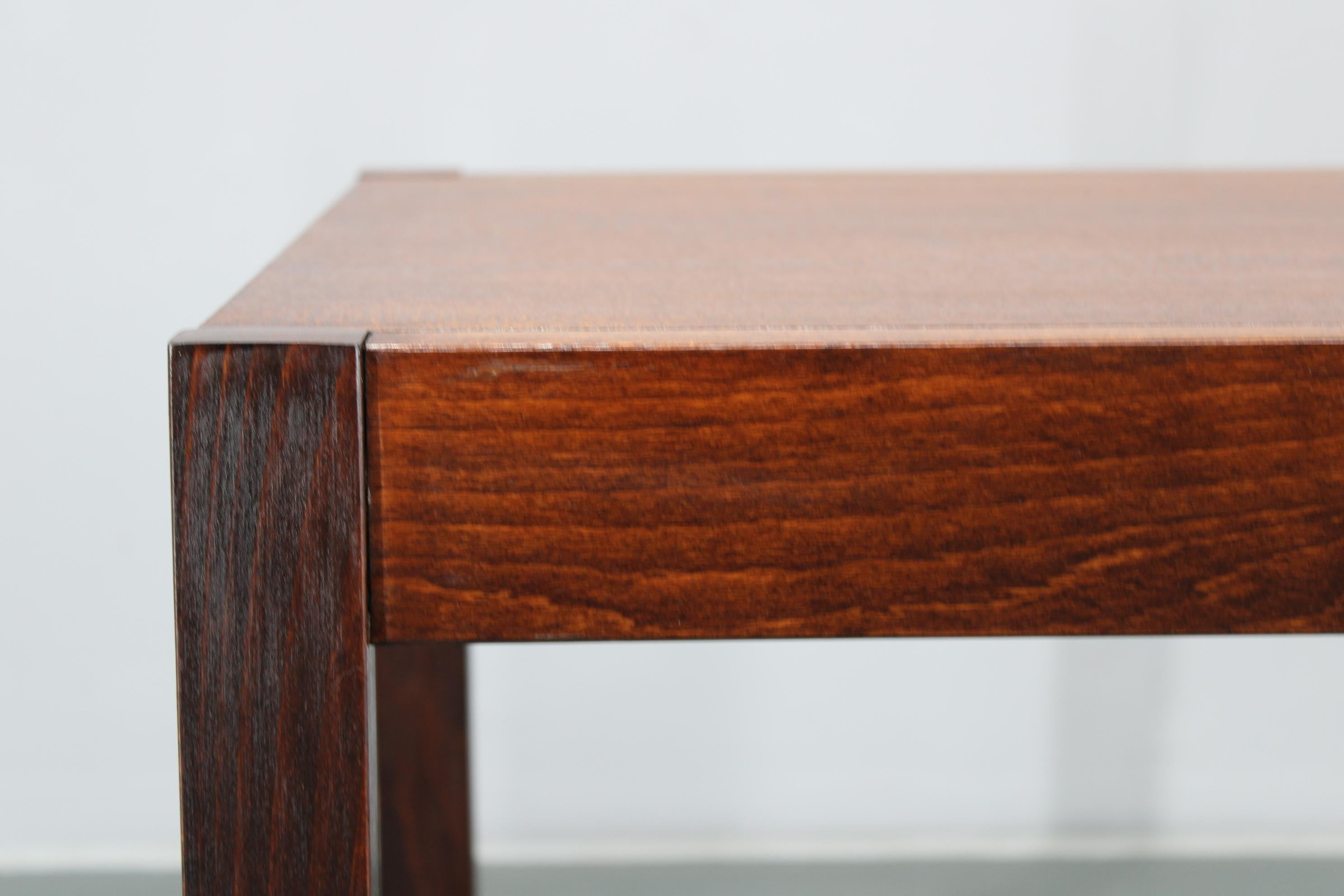 1960s Set of Two Square Side/Coffee Wooden Tables , Denmark For Sale 5
