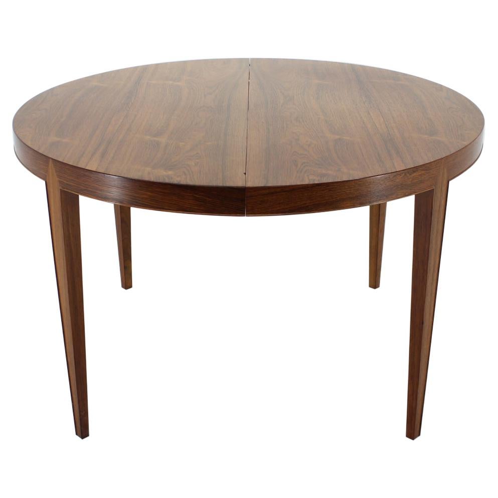 1960s Severin Hansen Extendable Rosewood Dining Table for Haslev Møbelsnedkeri, D