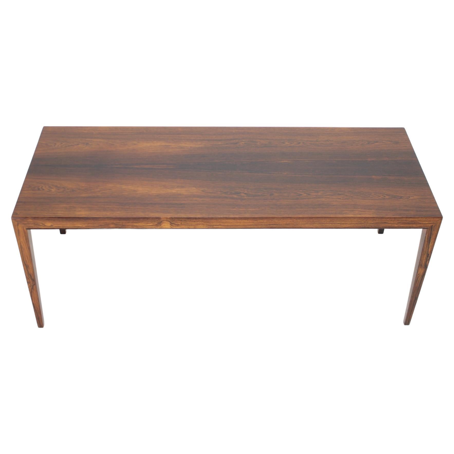 Table basse en palissandre Severin Hansen des années 1960, Danemark