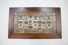 1960s Severin Hansen Rosewood/Tiles Occasional Table, Denmark