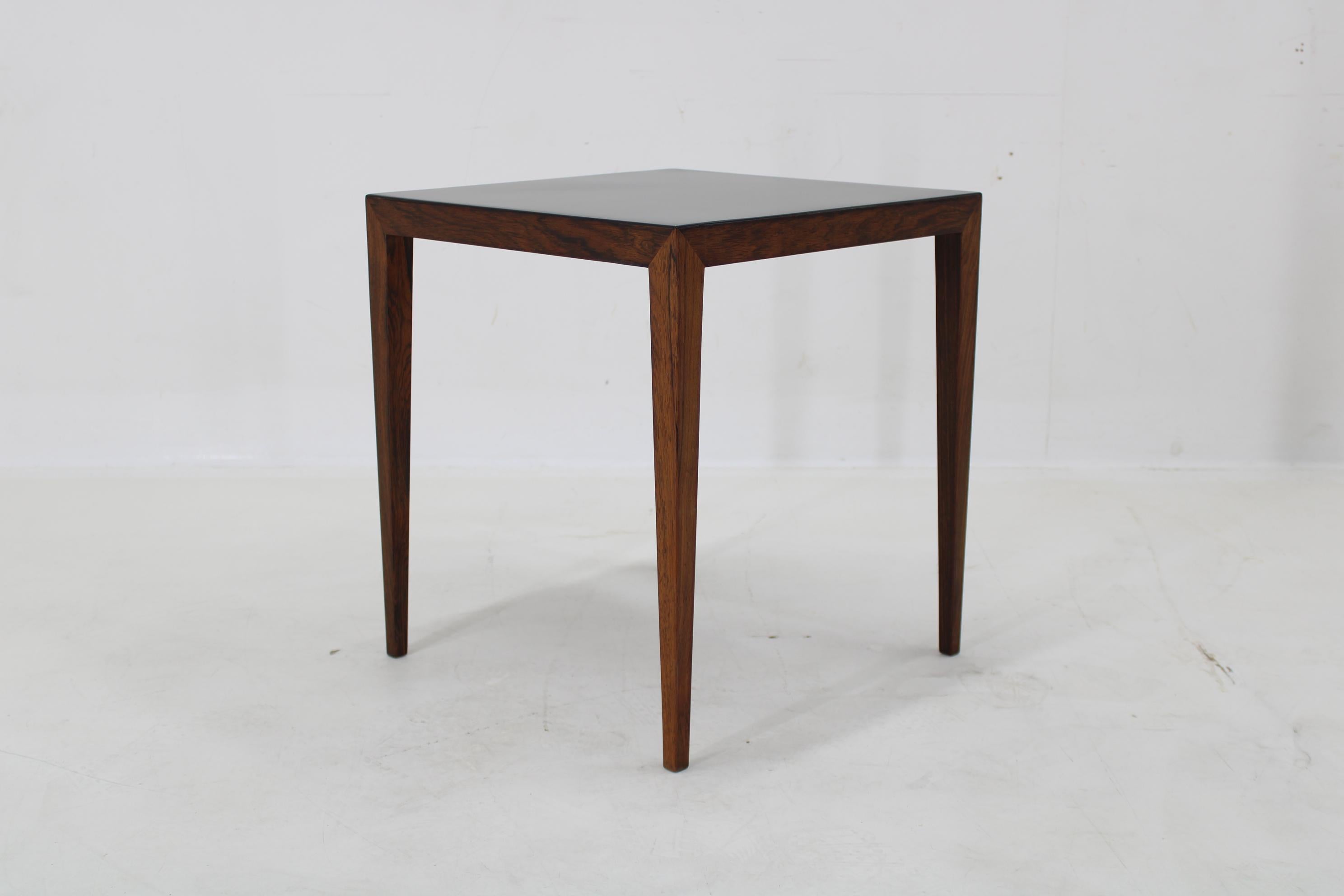 Danish 1960s Severin Hansen Side Table for Haslev Møbelfabrik, Denmark For Sale