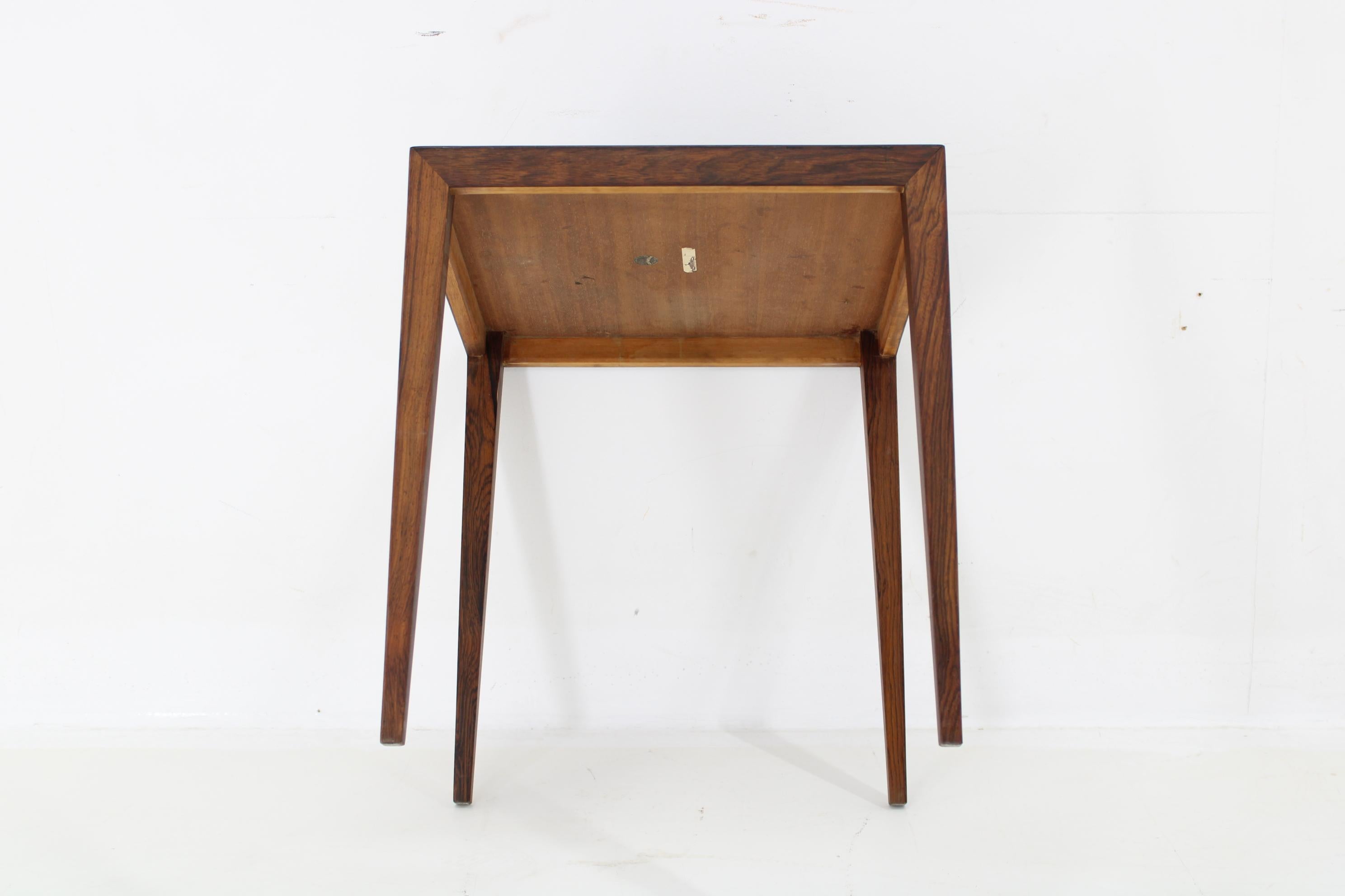 Mid-20th Century 1960s Severin Hansen Side Table for Haslev Møbelfabrik, Denmark For Sale