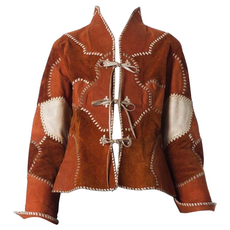 1960S  SHAR Patchwork Leather Jacket